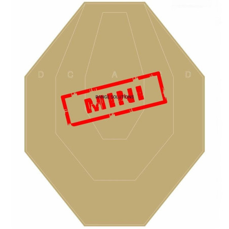 RS SHOOTING SHIELD IPSC mini - 10 kusů (31-026693-00)