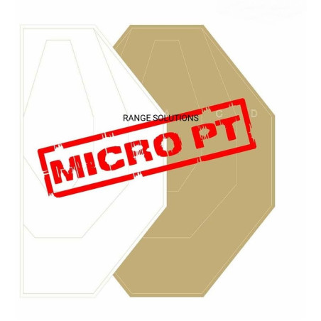 RS TARCZA STRZELECKA IPSC micro PT - 10  sztuk (14-032432-00)