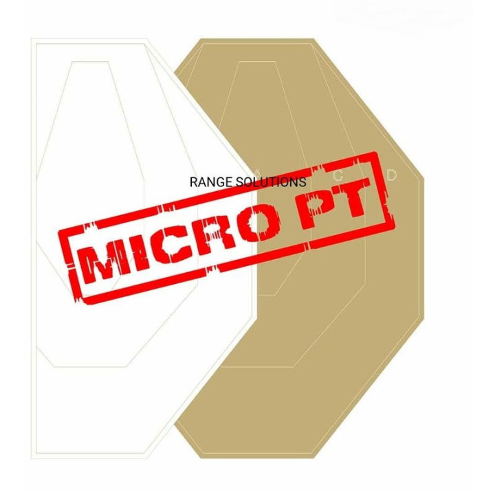 RS TARCZA STRZELECKA IPSC micro PT - 10  sztuk (14-032432-00)
