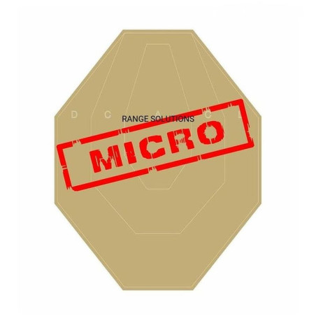 RS SHOOTING SHIELD IPSC micro - 10 kusů (14-032431-00)