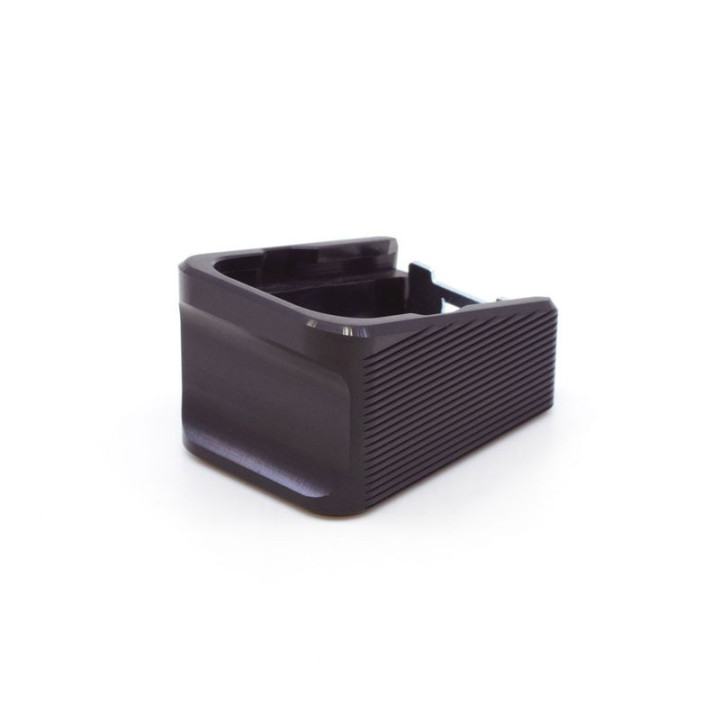 ARMANOV Zadní část zásobníku pro GLOCK 17/    19/ 34 / ČERNÁ / +2 náboje (MPGLV2-BL) Elegance Line