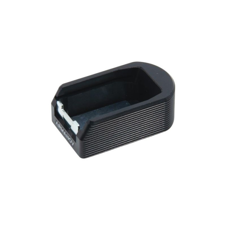 ARMANOV Stopka do magazynka CZ P-09/     P-10 series / BLACK / +2 naboje (MPCZP10-BL) MaXXXgrip Line