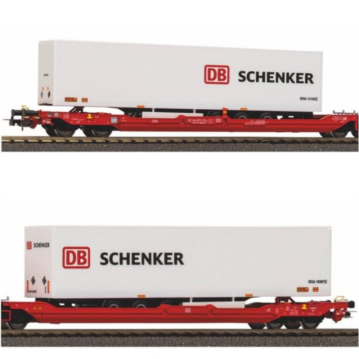 PIKO 24626 WAGON TOWAROWY T3000 DB       SCHENKER ep.VI / 2 sztuki