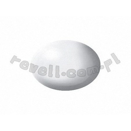 REVELL BARVA NA VODNÍ BÁZI 36301 AQUA WHITE, SILK RAL 9010