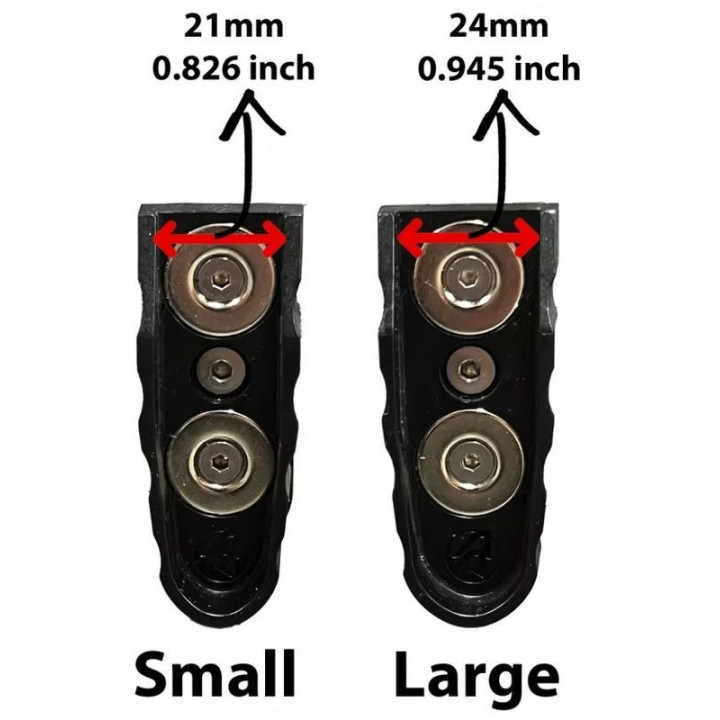 DAA Magnetic Pouch (102242) Bullets-Out Magnetic Pouch Small