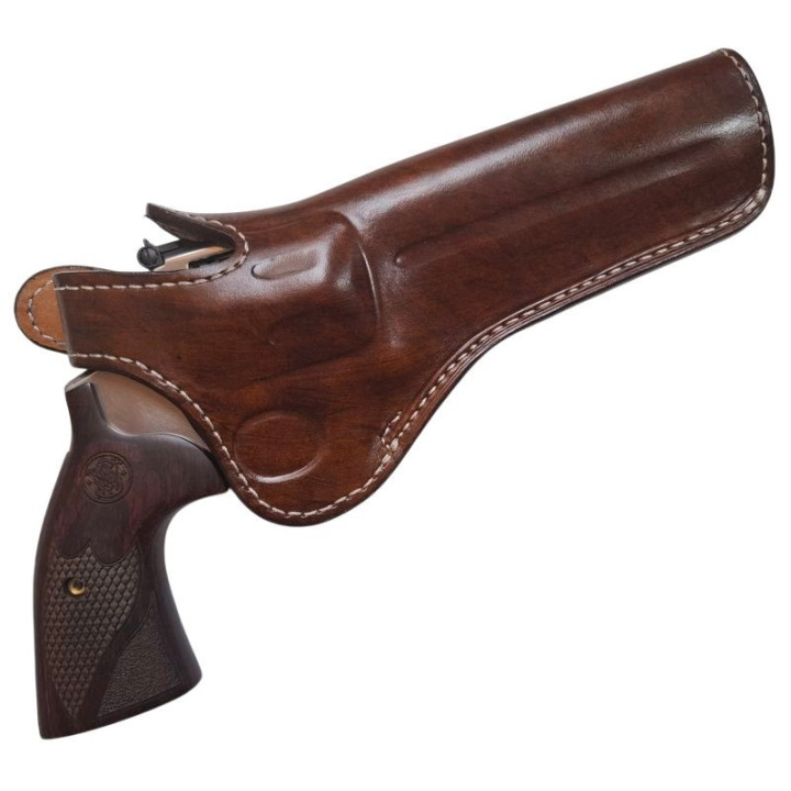 KAJMAN Smith&Wesson 686/6" leather holster / SPORT EXTRA "S25R" brown