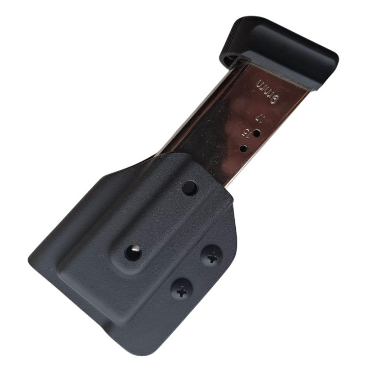 RH HOLSTERS Ładownica OWB x1 Sport       magazine CZ Shadow 2 / mount IPSC / right / steel sport black / black KYDEX