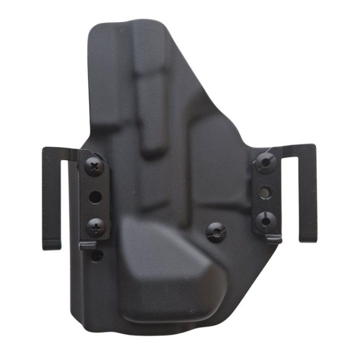 RH HOLSTERS OWB Frogy CZ P-09 C NOCTURNE pouzdro / pravé - 1/2 potní chránič / speedloopsoops 40 mm / černý KYDEX