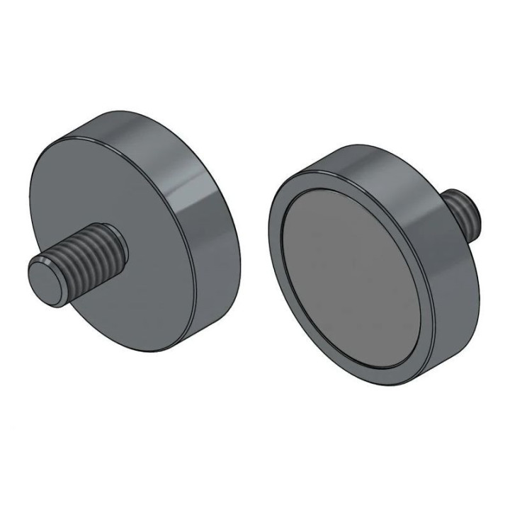 MAGNES NEODYMOWY WALEC 16* 4,5 mm /      z gwintem M6 - zewnętrzny