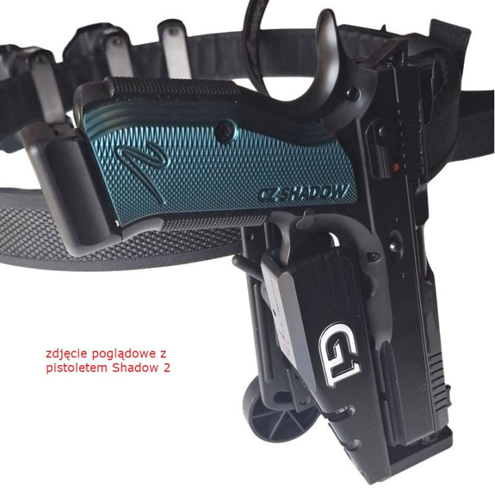 GHOST THE ONE EVO pouzdro pro CZ 75 SP-01 / pravé / + zdarma ! (SGEONE28 / 033031)