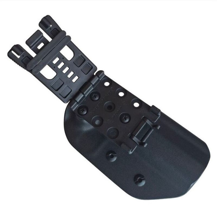 RH HOLSTERS Kabura OWB Sport CZ Shadow   2 Target 5" / left - Tek-lok / 3 mm / black KYDEX