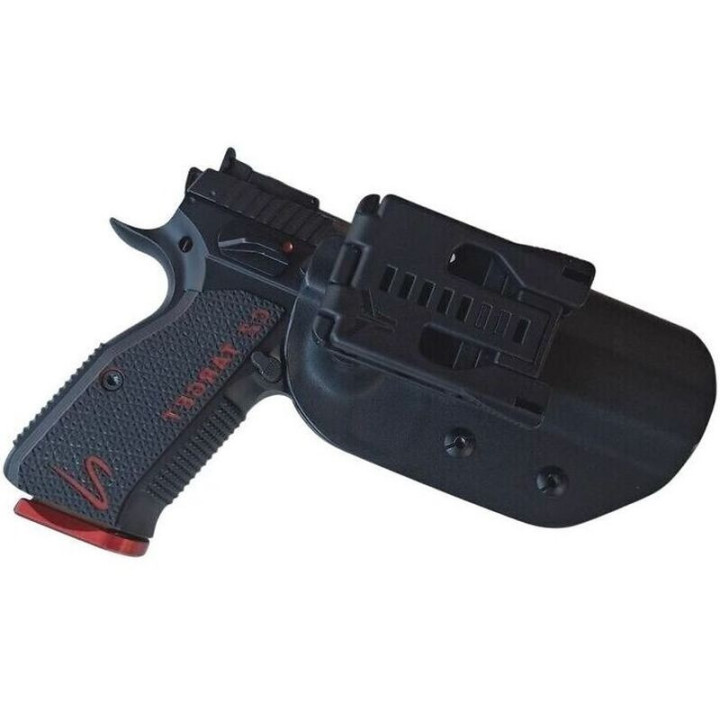 RH HOLSTERS OWB Sport CZ Shadow 2 Target 5" / left - Tek-lok / 3 mm / black KYDEX holster