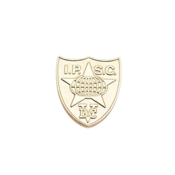 IPSC Badge with IPSC Clasp (302450) GOLD