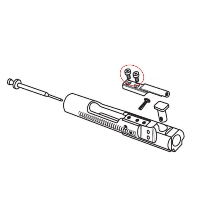 EEMANN TECH AR-15 Lock striker bolt / 2 pieces (180063)