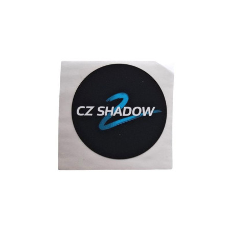 CZ SHADOW 2 / 25 mm sticker (020058) black ET