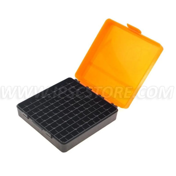 EEMANN TECH Pudełko na amunicję 9 mm /   100 sztuk (301050) pomarańczowe