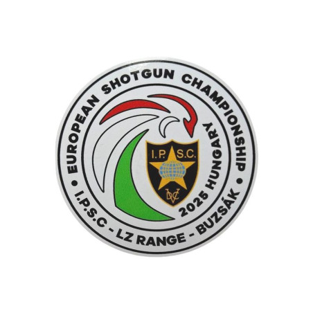 ESC2025 IPSC European Handgun Championship 2025 Oficiální samolepka