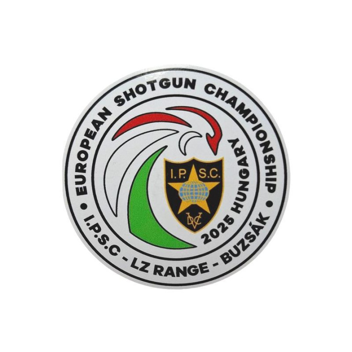 Naklejka ESC2025 IPSC European Handgun   Championship 2025 Official
