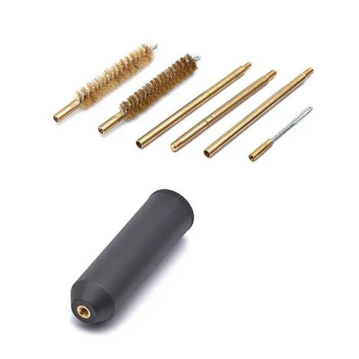 MEGALINE Zestaw do czyszczenia pistoletu kal. 9 mm / .38S (501009) tuba