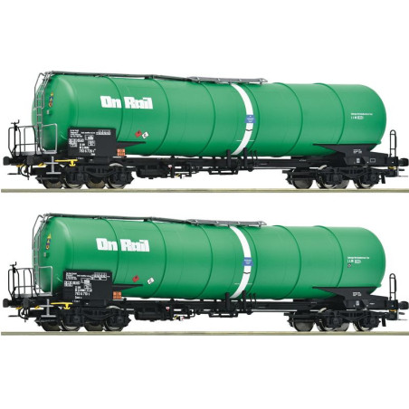 ROCO 6600147 WAGON CYSTERNA OnRail ep.VI ( set of 2 pieces )
