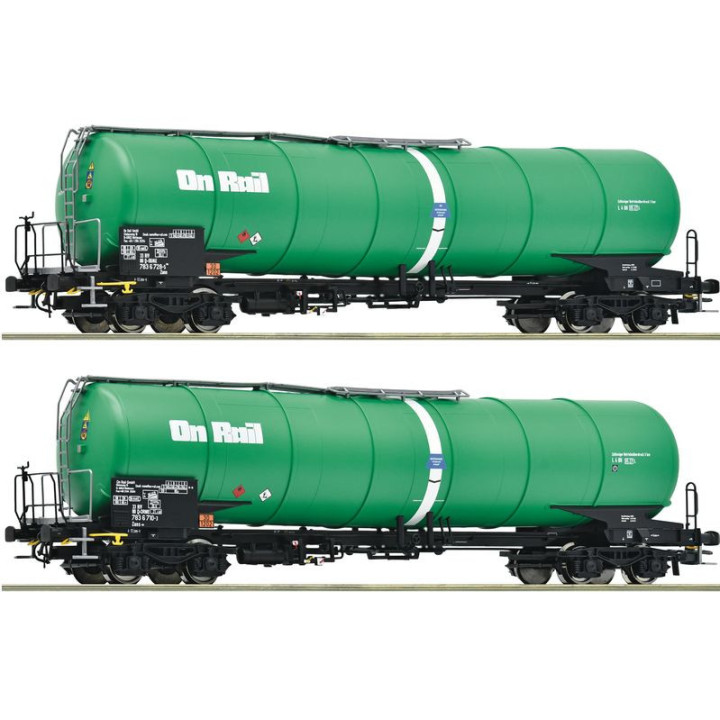 ROCO 6600147 WAGON CYSTERNA OnRail ep.VI ( zestaw 2 sztuki )