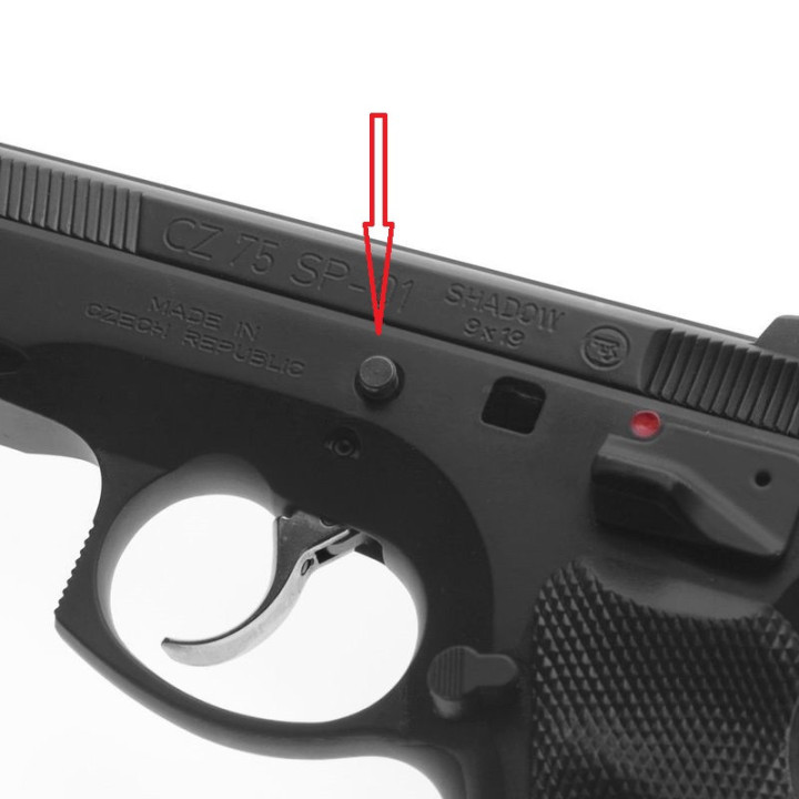 EEMANN TECH CZ Kołek zrzutu zamka do CZ  75..., Shadow..., SP-01 (130038)