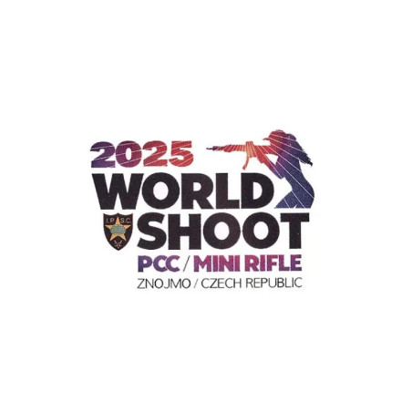 IPSC Naklejka WORLD SHOOT 2025