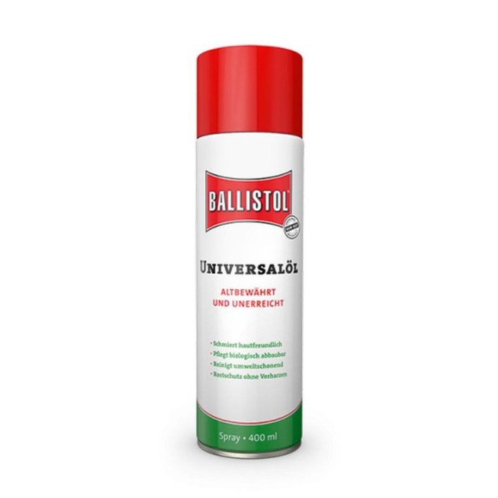 BALLISTOL Olej do broni spray 400 ml /   na bazie oleju naturalnego (21810)