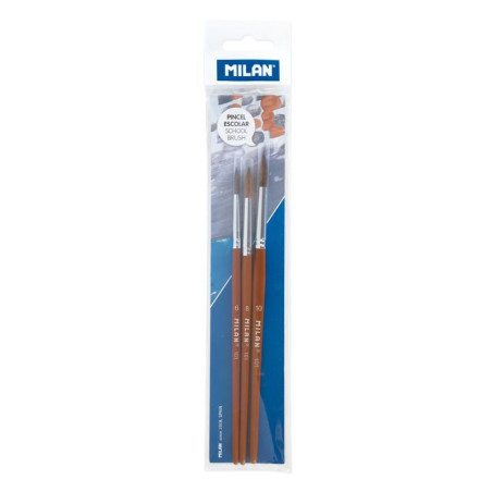 MILAN BLISTER PACK 101 SERIES NO.6 / 8 / 10 sada štětců (10023)