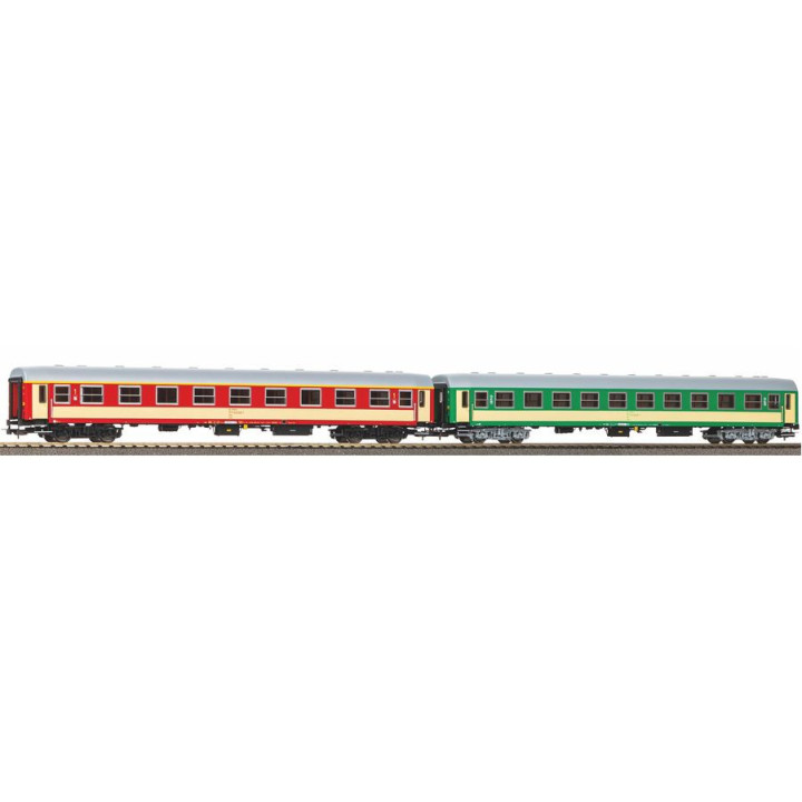 PIKO 28320 NÁKLADNÍ VŮZ 1. + 2. třídy PKP IC ep.VI - sada 2 vozů