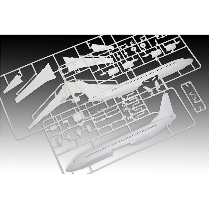 REVELL 1/144 BOEING 737-800 TURKISH      AIRLINES MODEL SET (63772)