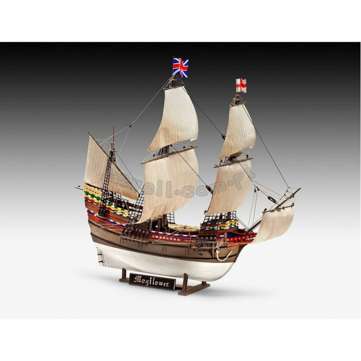 REVELL 1/83 ZESTAW UPOMINKOWY MYFLOWER   400TH ANNIVERSARY (05684)