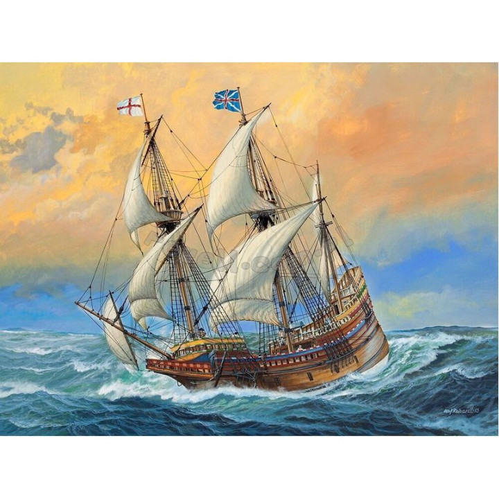 REVELL 1/83 MYFLOWER 400TH ANNIVERSARY GIFT SET (05684)