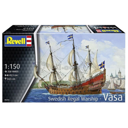 REVELL 1/150 SZWADZKI OKRĘT WOJENNY VASA (05141)