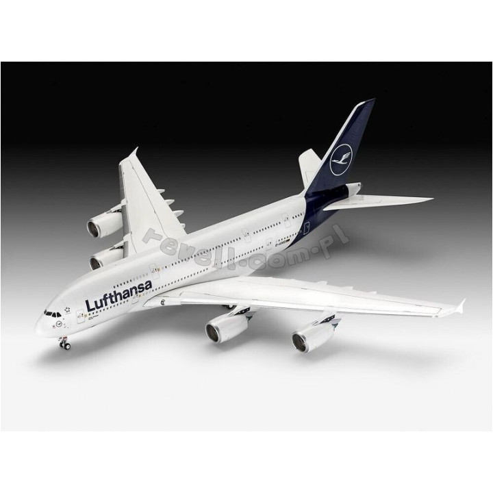 REVELL 1/144 SAMOLOT AIRBUS A380-800     Lufthansa New Livery (03872)