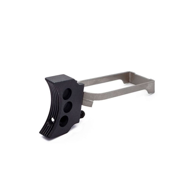EEMANN TECH COLT Adjustable Trigger for     1911 / Black (111140) with Round Holes