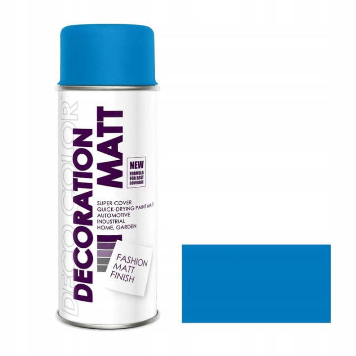 DECO COLOR MATT Blue RAL 5015 - 400 ml