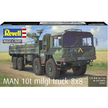 REVELL 1/35 MAN 10t MILGL 8x8  TRUCK     (03367)