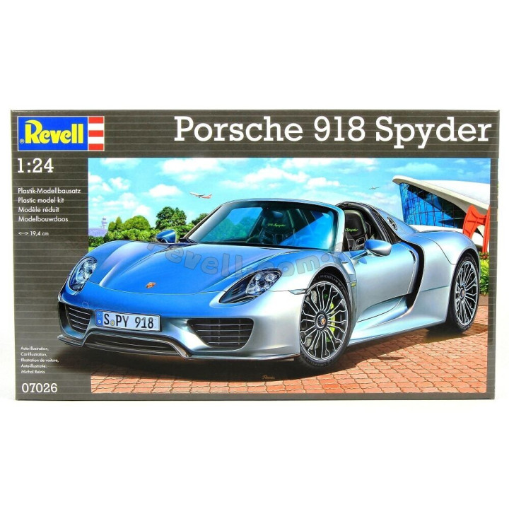 REVELL 1/24 PORSCHE 918 SPYDER (07026)