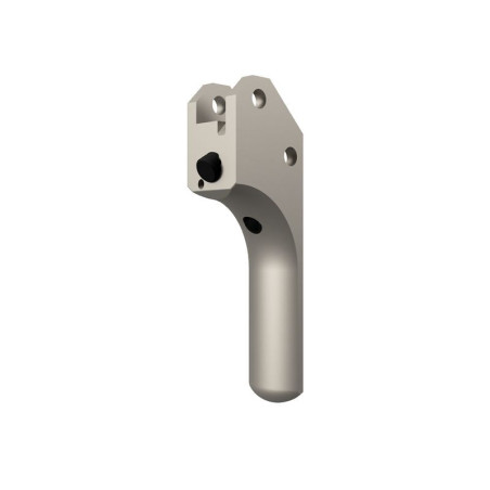 CZ SA trigger for CZ 75, SP-01 Shadow, Shadow 2 SA (1091-1310-02) straight - silver / ĆESKA ZBROJOVKA