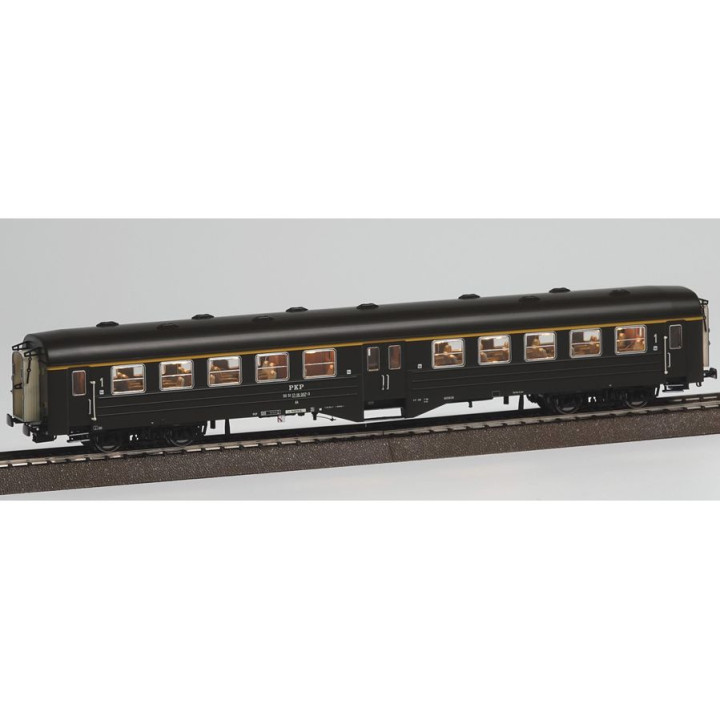 ROBO 351041 WAGON OSOBOWY "RYFLAK" PKP   1kl. stacja Olsztyn Gł. ( z oświetleniem )