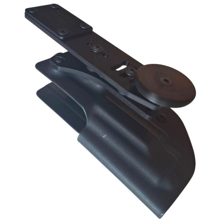 RH HOLSTERS OWB Sport Beretta 92x holster / right / IPSC mount black / black