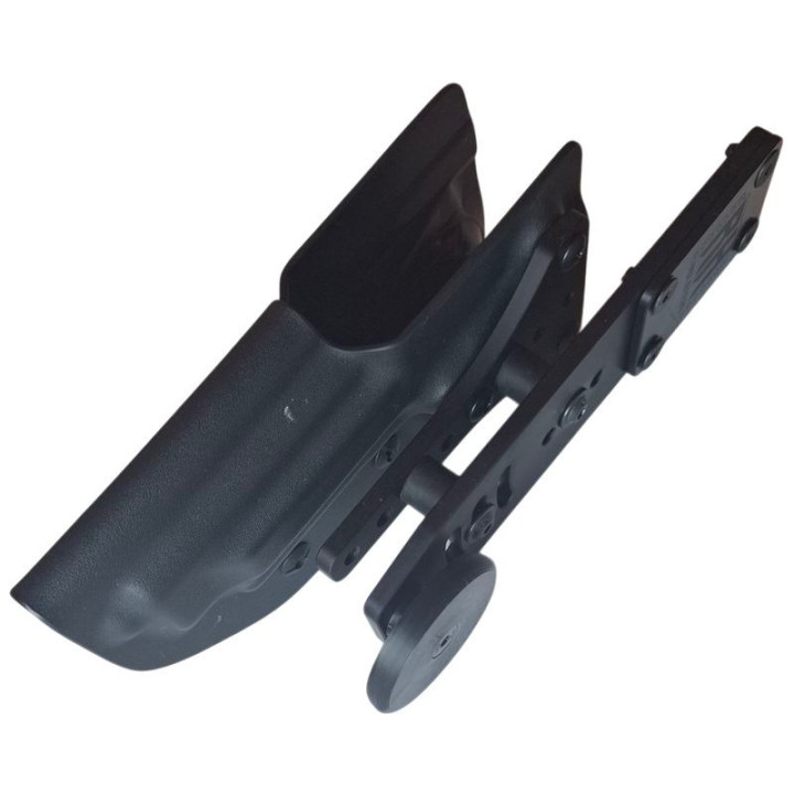 RH HOLSTERS OWB Sport Beretta 92x holster / right / IPSC mount black / black