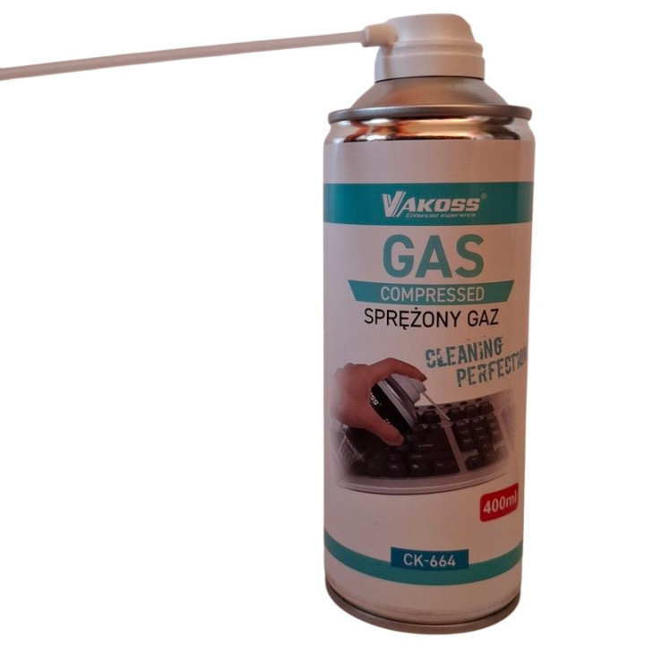 VAKOSS Sprężony gaz 400 ml
