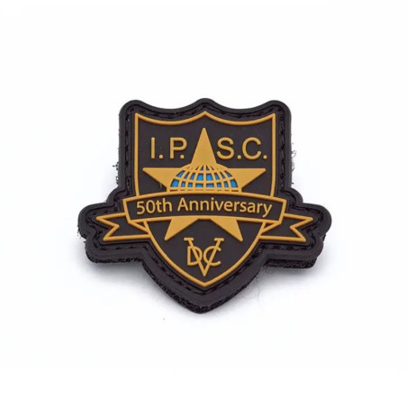 PVC nášivka EEMANN TECH IPSC 50th Anniversary se suchým zipem (305004)