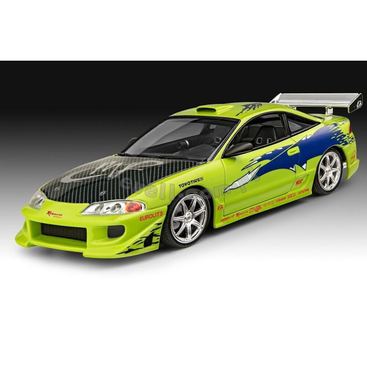 REVELL 1/25 MITSUBISHI 1995 ECLIPSEFAST& FUROUS (07691)