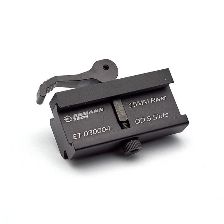 EEMANN TECH Adapter podwyższający 15 mm  / Picatinny (030004)