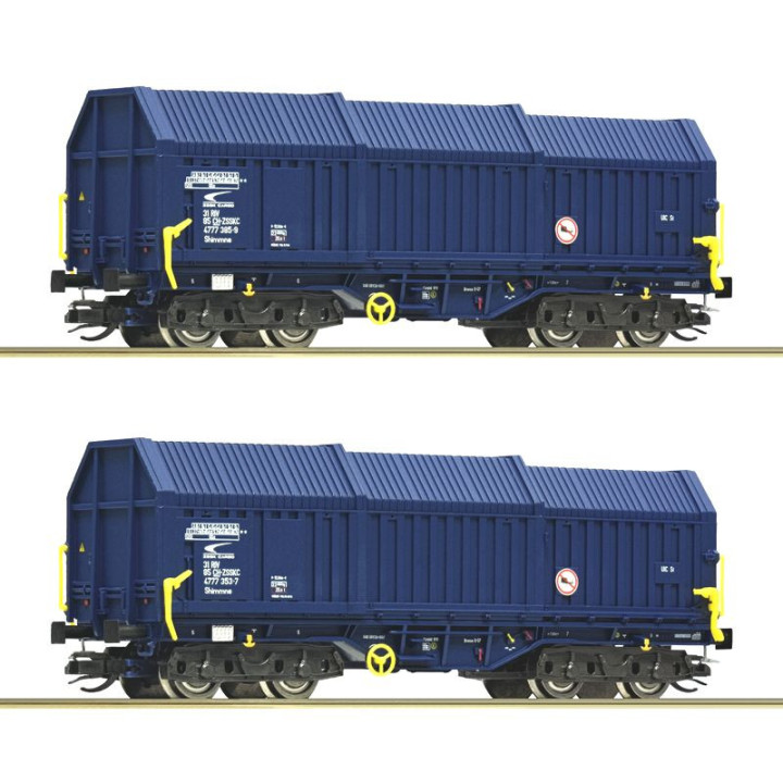 ROCO 6680013 ZSSK Nákladní vůz ep.VI / měřítko TT / sada 2 vozů