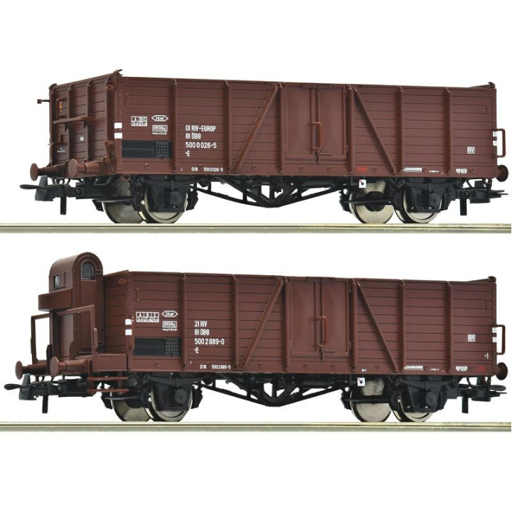ROCO 6600123 Nákladní vůz ÖBB ep.IV sada 2 vozů