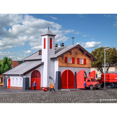 KIBRI 39214 H0 Remiza strażacka